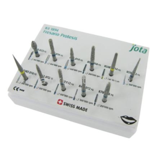 Fresario kit para prótesis, x 11 uds, Cod. 1894,  Jota