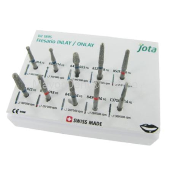 Fresario Kit INLAY / ONLAY x 10 uds, Cod. 1895, Jota