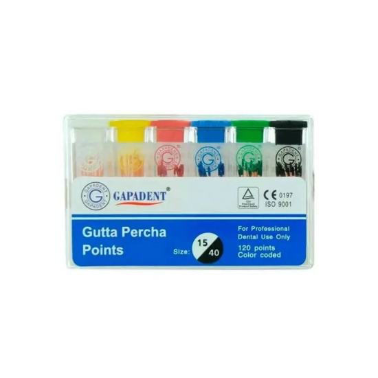 Conos Gutapercha Variedades, Gapadent.