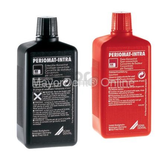 Periomat Intra, set Revelador y Fijador para reveladoras automáticas, Durr Dental