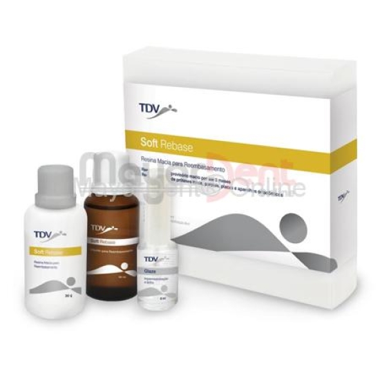 Soft Rebase resina acrílica, TDV
