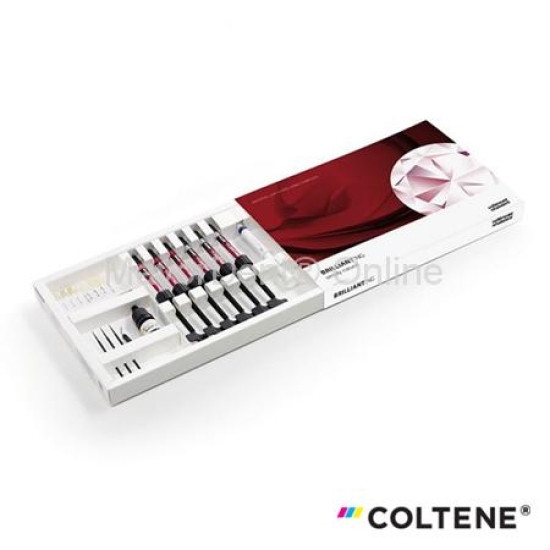 Kit composite Brilliant NG (Estuche con 6 jeringas sin colorímetro) Coltene