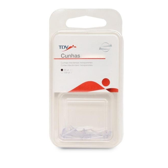 Cuñas Transparentes x 100 Uds, Tdv