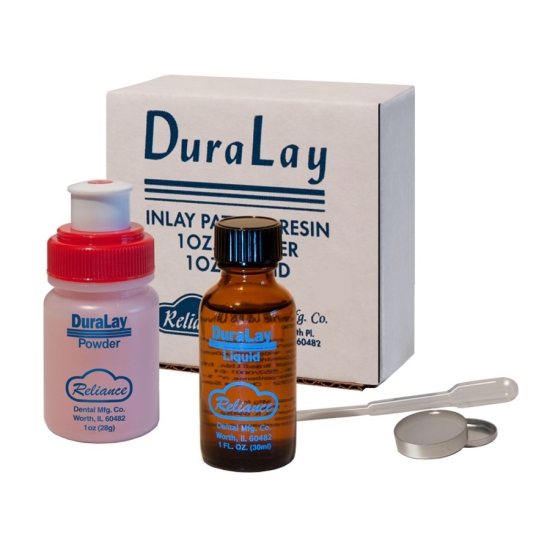Acrílico Duralay set 2 Oz., Kit (polvo y líquido), USA