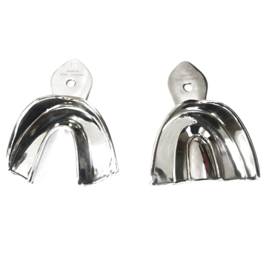 Set x 6 cubetas acero S/M/L Superiores e Inferiores lisas, Denpher