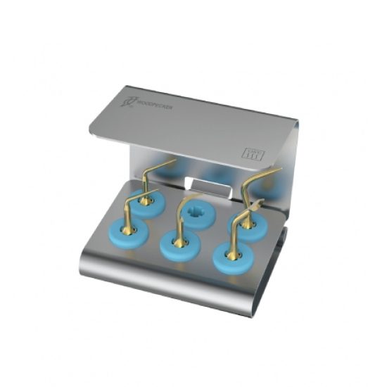 KIT Puntas P/ Ultrasonido Periodontal (US4, UP2, UP4,UP5, UP7), DTE-WOODPECKER