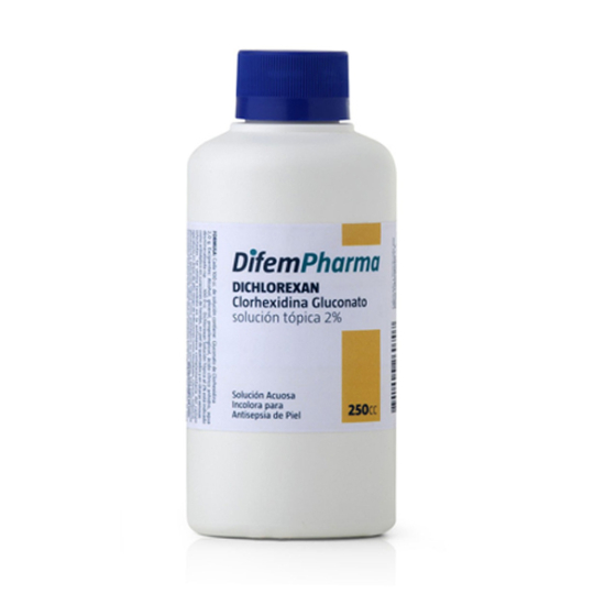 Clorhexidina Gluconato 2%, 250CC , DifenPharma