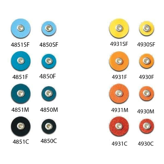 3M ESPE Kit discos soflex c/ 30 unds. Plástico o Papel