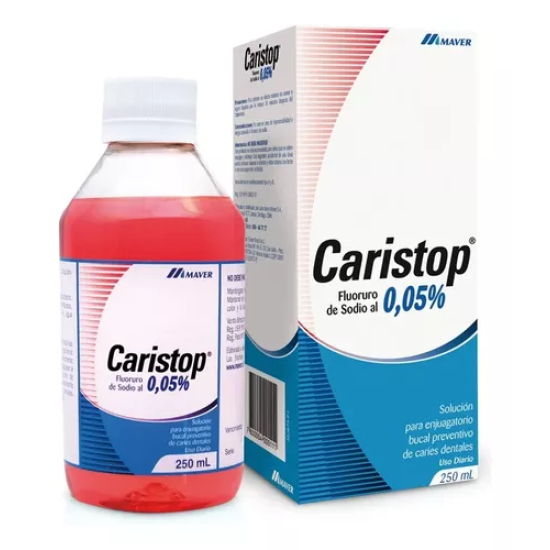 Enjuague bucal Caristop Uso Diario, Laboratorio Maver