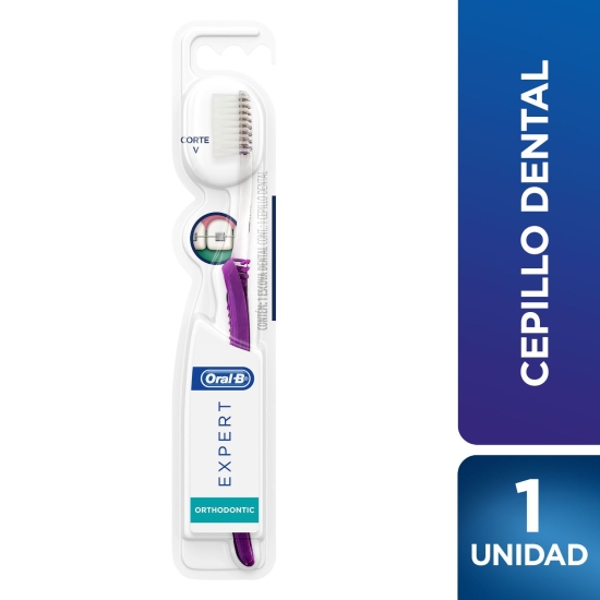 Cepillo de Dientes Oral-B Expert Orthodontic, 1 Unidad
