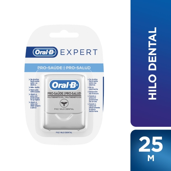 Cinta Dental Expert Teflon c/ cera, Menta 25 metros.