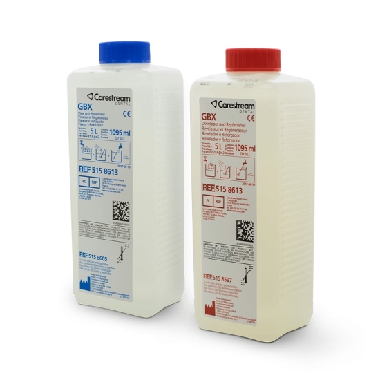 Kit Revelador + Fijador GBX Twin Pack, CARESTREAM.