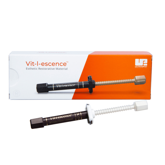 Vit-L-Escence Dentina color A2 Jeringa, Ultradent (Próximo a vencer 07/25)