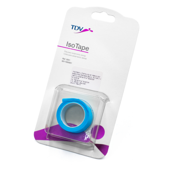 Isotape Cinta Aislamiento Dental 5 mts.Flex. U.Fina, TDV