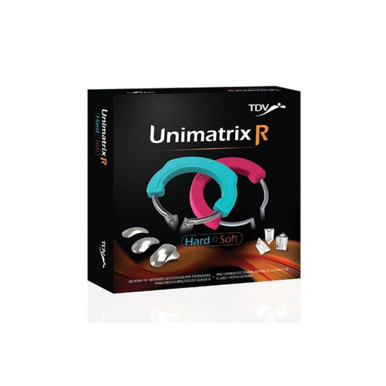 Unimatrix R x 50 Matrices + 2 Grapas (Hard-Soft) + 8Prot. Triangulares, TDV