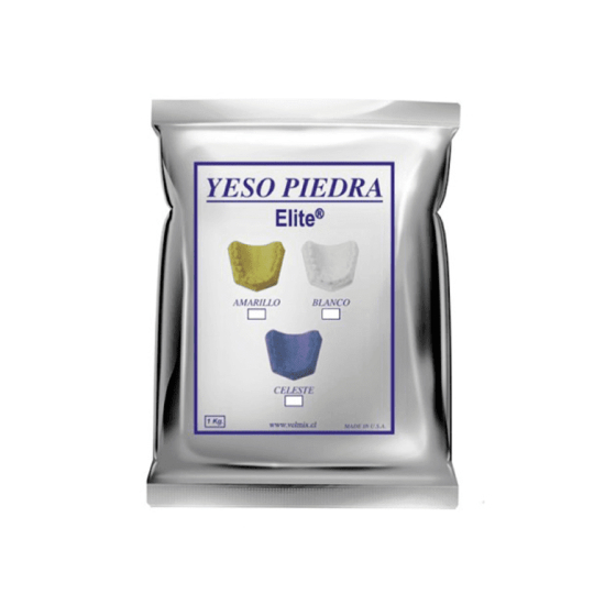 Yeso Piedra Blanco Elite Tipo III, 1 Kg