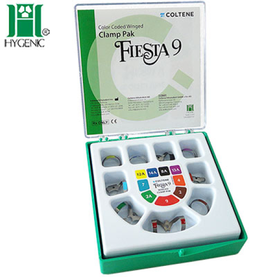 Estuche Fiesta C/ 9 Clamps, HYGENIC