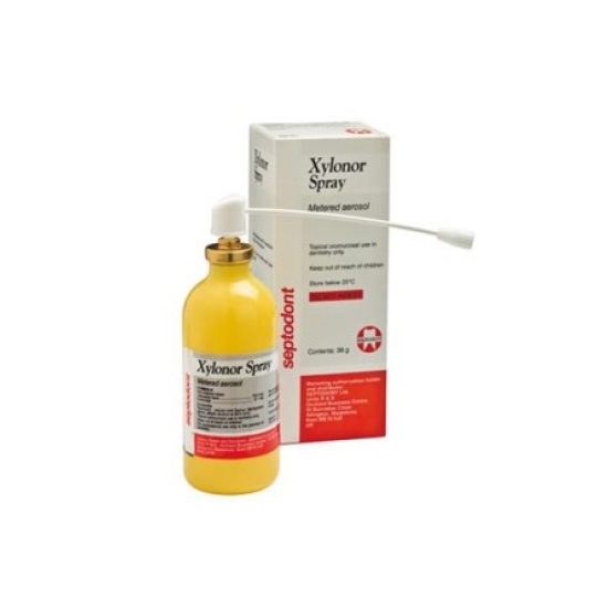 Anestesia Lidocaína Xylonor Spray 15%, Septodont.