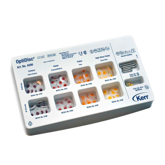 Kit Optidisc Discos Pulidos x 240 Uds, Kerr