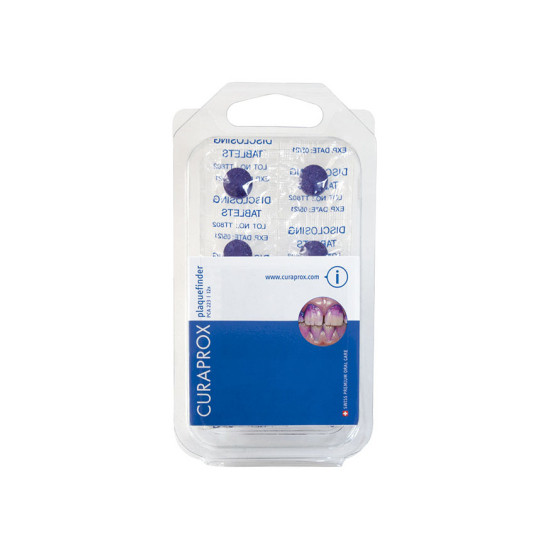 Tabletas Reveladoras de Placa Blister 12 uds, CURAPROX.