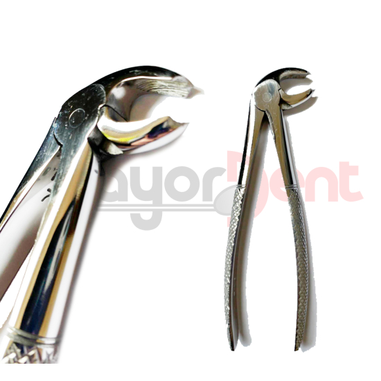 Forceps Pico Loro X- Grueso (Curvo Sobre el Borde) DENPHER.