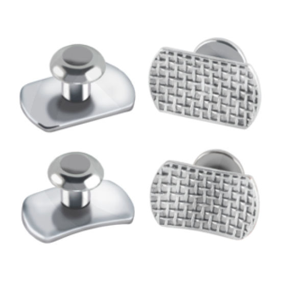 Botones lingual cementado rectangular Dochem