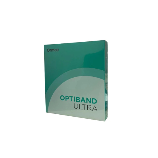 Optiband Ultra 5 jeringas Color Azul + 10 puntas, ORMCO.