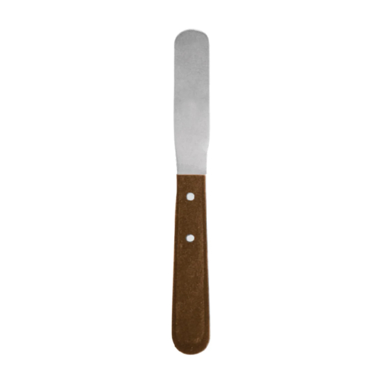 Espátula para Yeso Blanda C/ Mango de Madera, DENPHER.