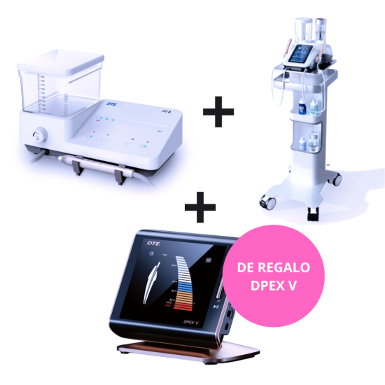 Equipo Periodontal PT5 + Carro multiuso c/ bandeja + Localizador Ápice DPEX V de regalo, DTE