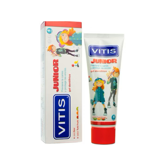 Vitis Junior Gel 75ml, DENTAID.
