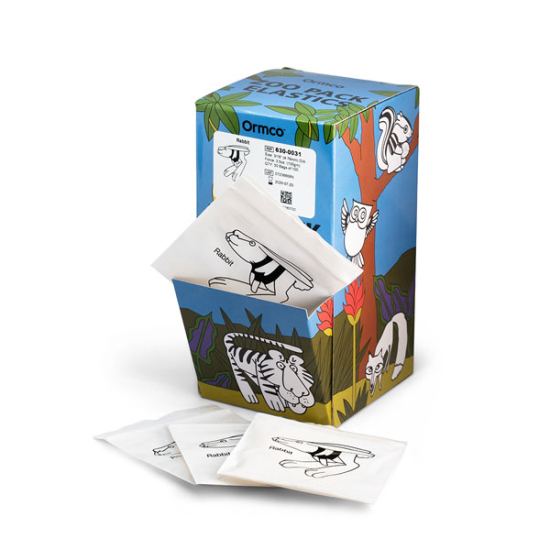 Elásticos Zoo Pack 5000 Unidades, ORMCO
