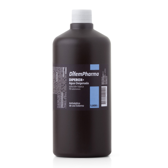 Agua Oxigenada 10% 1 Litro, DifemPharma.