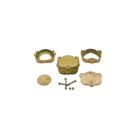 Mufla Bronce con Tornillos, DENPHER.