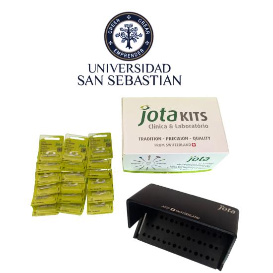 Kit Piedras y Fresas Rehabilitación Adulto  4° Año USS 2024 x 32 Unidades + Fresario Jota Suiza.