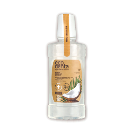 Enjuague Bucal Menta-Coco 250ml, EcoDenta.