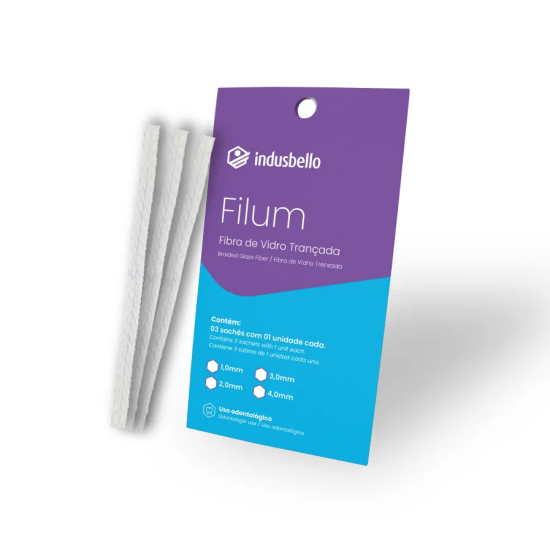 Fibra de Vidrio Trenzada Filum 2.0 MM X 3 Uds, INDUSBELLO.
