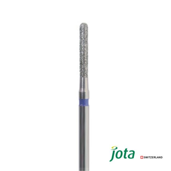 Fresa diamante Alta Velocidad cilíndrica pta redonda, Extra Larga, Jota Suiza