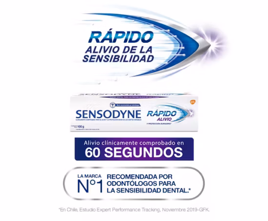 Pasta Rapido Alivio 100ml, Sensodyne