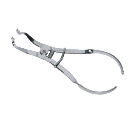 Porta Clamps Ivory Acero Inoxidable, Denpher