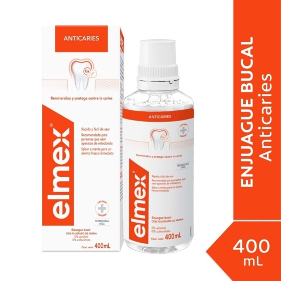 Enjuague Bucal Elmex Variedades, Colgate