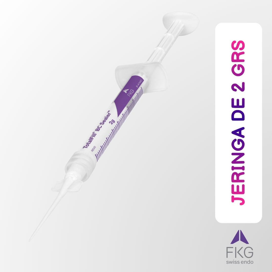 TotalFill BC Sealer, cemento endodoncia jer. 2 grs, FKG