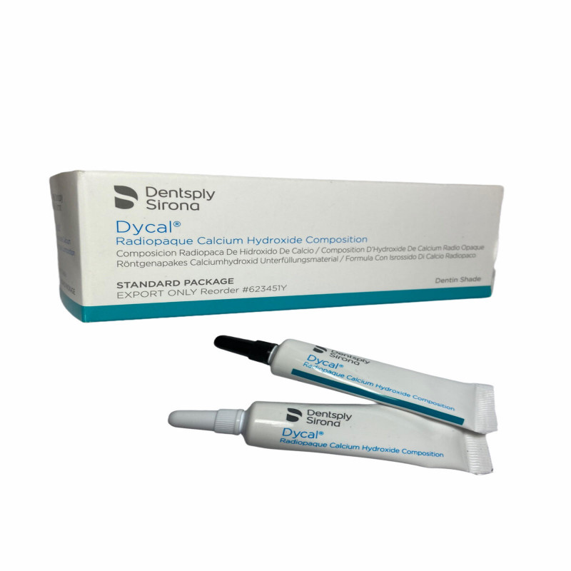 Dycal USA, cemento dental rigido de autofraguado, Dentsply