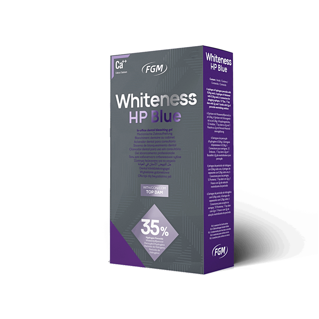Blanqueador Whiteness HP Blue 35% Kit, FGM