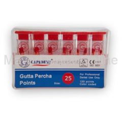 #25 Conos Gutapercha, Punta de Color, Gapadent