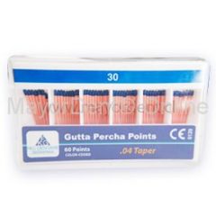 #30 .04 Conos Gutta Percha Taper, FKG
