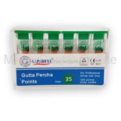 #35 Conos Gutapercha, Punta de Color, Gapadent
