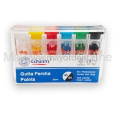#45 al 80 Conos Gutapercha, Punta de Color, Gapadent