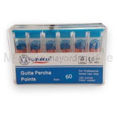 #60 Conos Gutapercha, Punta de Color, Gapadent