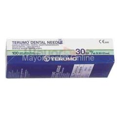 Caja agujas carpule cortas x 100 unidades 30g x 7/8, Terumo