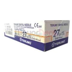 Caja agujas carpule largas x 100 unidades 27g x 1 5/8, Terumo